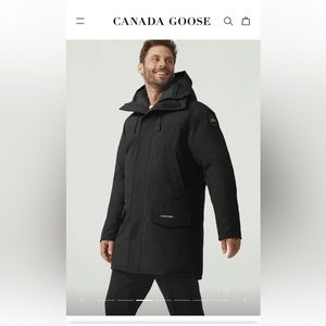 Canada Goose Langford Parka Black Label. mens large. Very lightly worn.